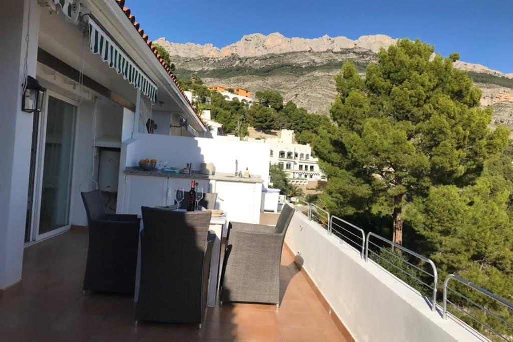 Altea La Vella Lägenhet Exteriör bild